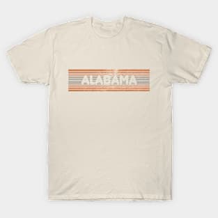 Alabama Pride - Retro Vintage Worn T-Shirt